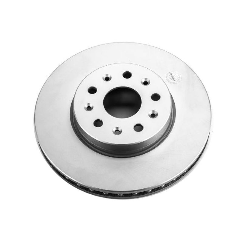Cadillac CTS Brake Rotor - Front - PowerStop - Evolution Geomet Coated - Silver - `15-`18 Cadillac CTS Brake Rotor - Front - PowerStop - Evolution Geomet Coated - Silver - `15-`18