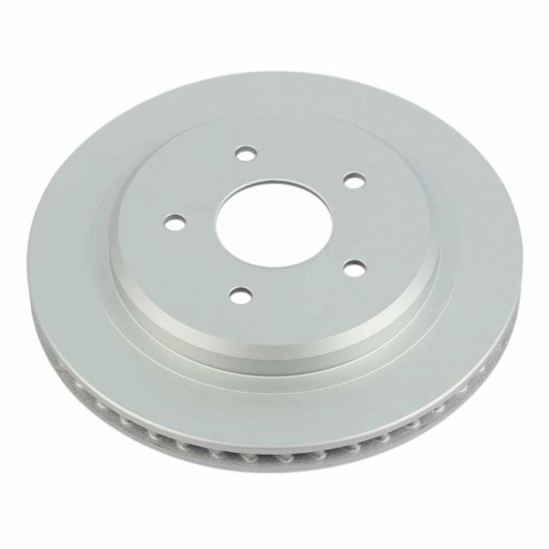 Chevrolet Corvette Brake Rotor (1) - Rear Right - PowerStop - Evolution Geomet Coated - Silver - `97-`13 Chevrolet Corvette Brake Rotor (1) - Rear Right - PowerStop - Evolution Geomet Coated - Silver - `97-`13