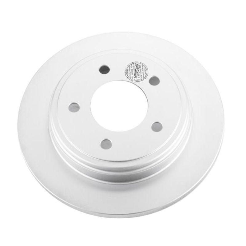 Chrysler LHS Brake Rotor (1) - Rear - PowerStop - Evolution Geomet Coated Rotor - Silver - `99-`01 Chrysler LHS Brake Rotor (1) - Rear - PowerStop - Evolution Geomet Coated Rotor - Silver - `99-`01