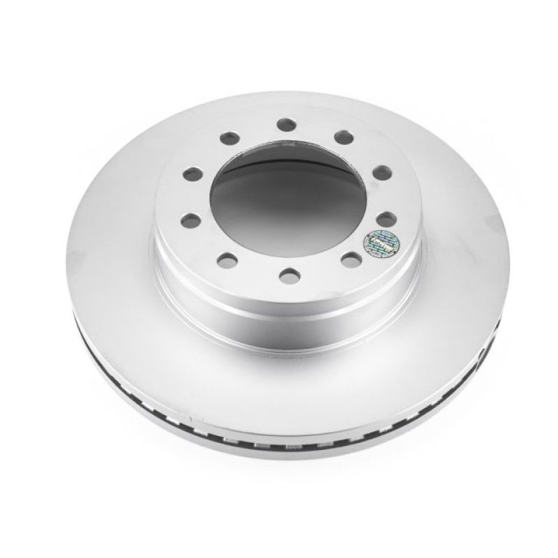 Ford F-450 Super Duty Brake Rotor (1) - Front - PowerStop - Evolution Geomet Coated - 2017 Ford F-450 Super Duty Brake Rotor (1) - Front - PowerStop - Evolution Geomet Coated - 2017