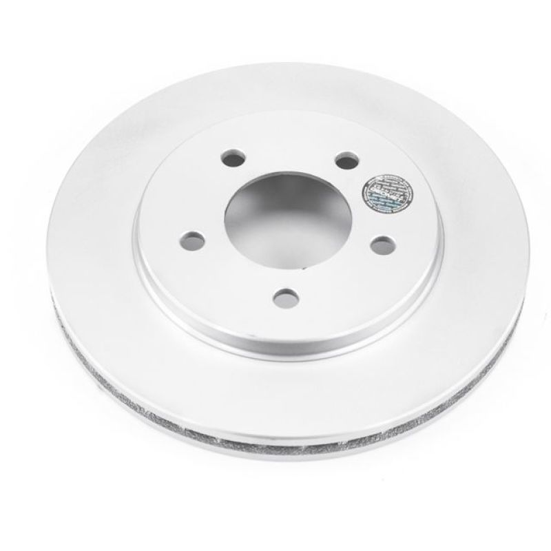 Chrysler Grand Voyager Brake Rotor (1) - Front - PowerStop - Evolution Geomet Coated - 2000