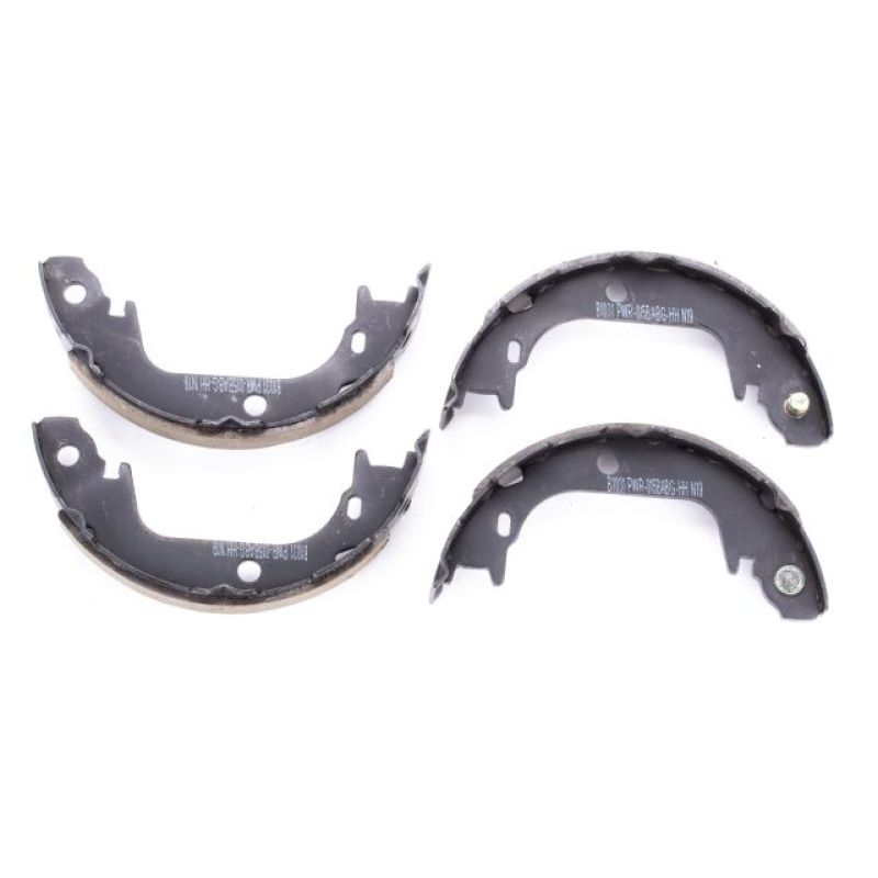Toyota Mirai Brake Shoes - Rear - PowerStop - Autospecialty - Black - `16-`17