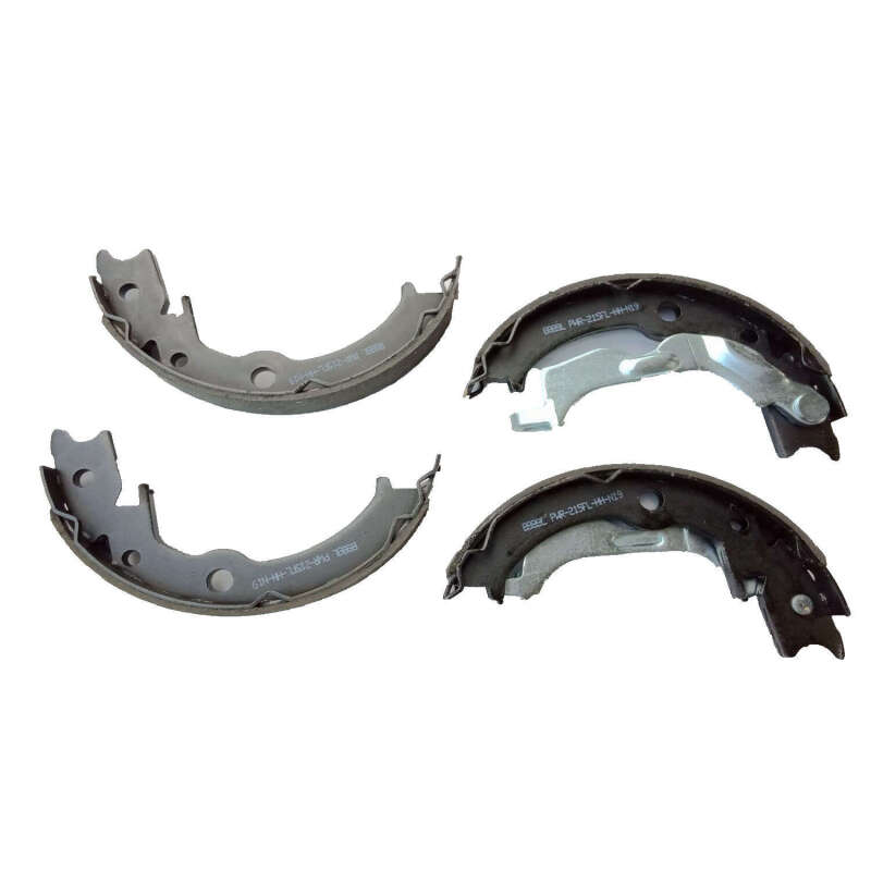 Chevrolet Spark Parking Brake Shoes - Rear - PowerStop - Autospecialty - Black - `14-`15