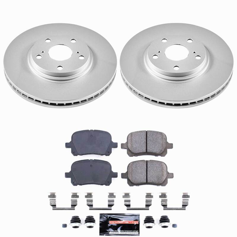 Lexus RX300 Brake Kit - Front - PowerStop - Z23 Coated - `99-`01