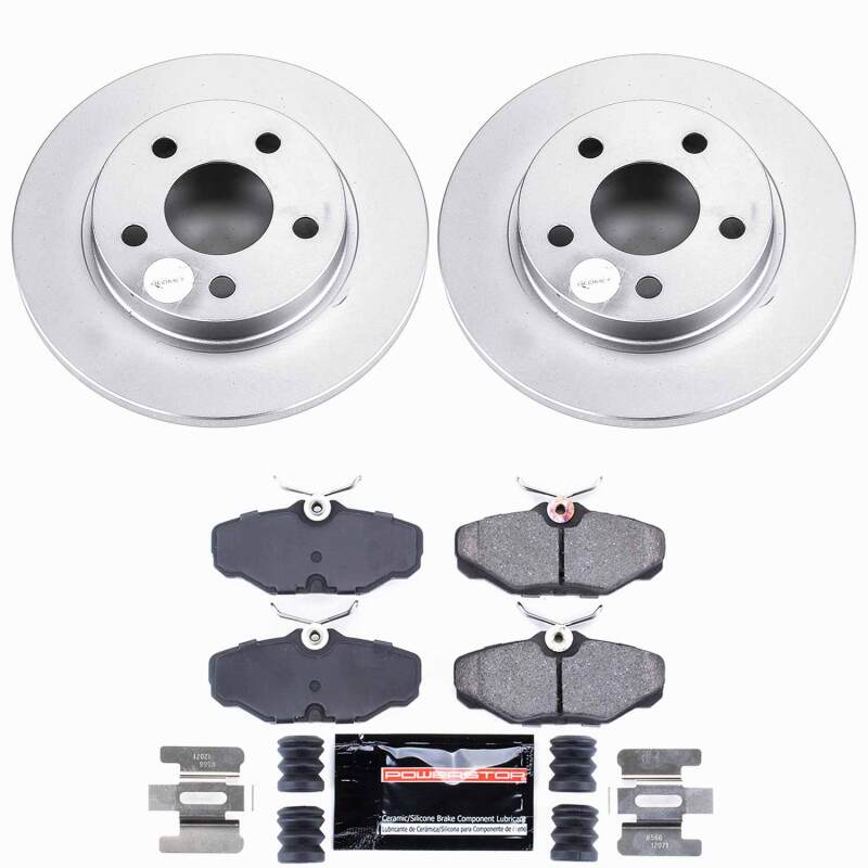 Ford Taurus Brake Kit - Rear - PowerStop - Z23 Coated - `93-`05
