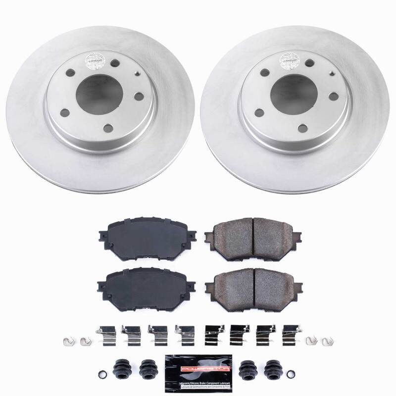 Mazda 3 Brake Kit - Front - PowerStop - Z23 Coated - `14-`16