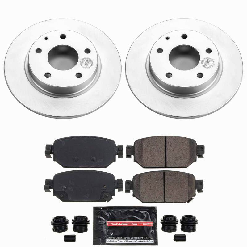 Mazda 3 Brake Kit - Rear - PowerStop - Z23 Coated - `17-`18