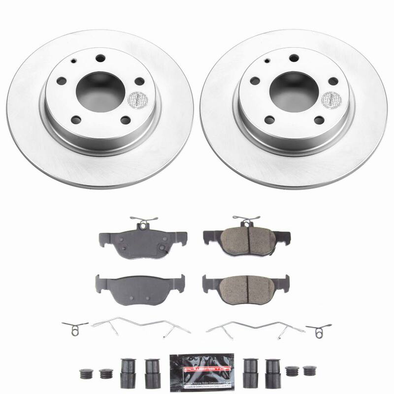 Mazda 3 Brake Kit - Rear - PowerStop - Z23 Coated - `19-`25