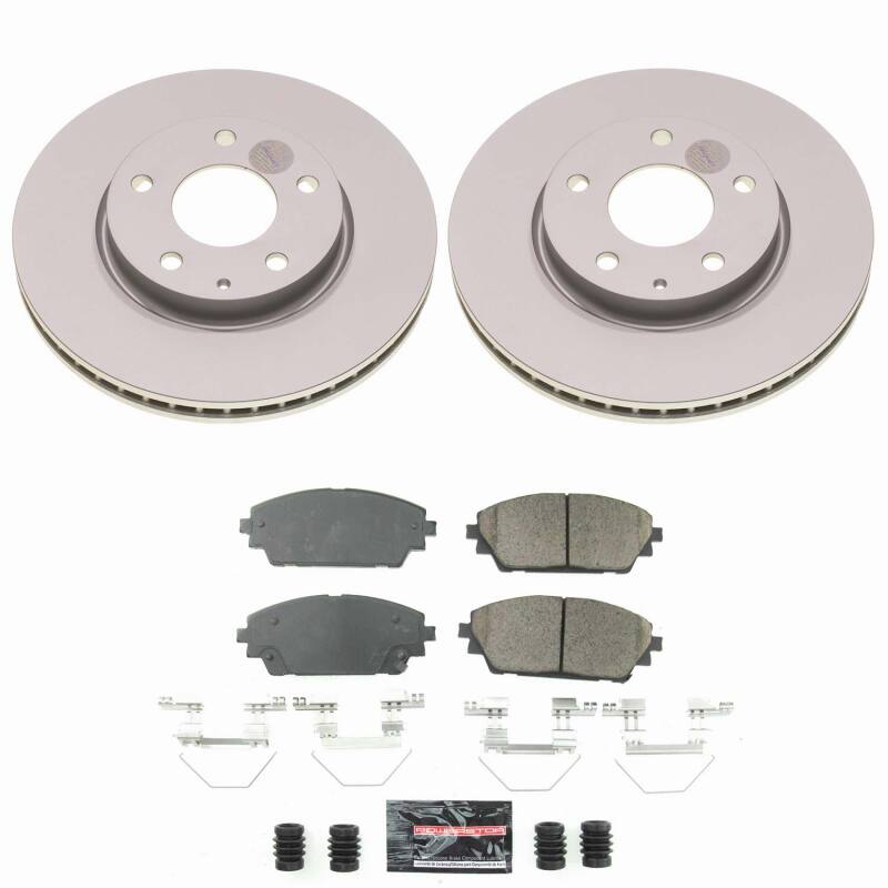 Mazda 3 Brake Kit - Front - PowerStop - Z23 Coated - `19-`25