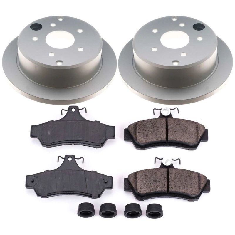 Pontiac GTO Brake Kit - Rear - PowerStop - Z17 Evolution Geomet Coated - 2004