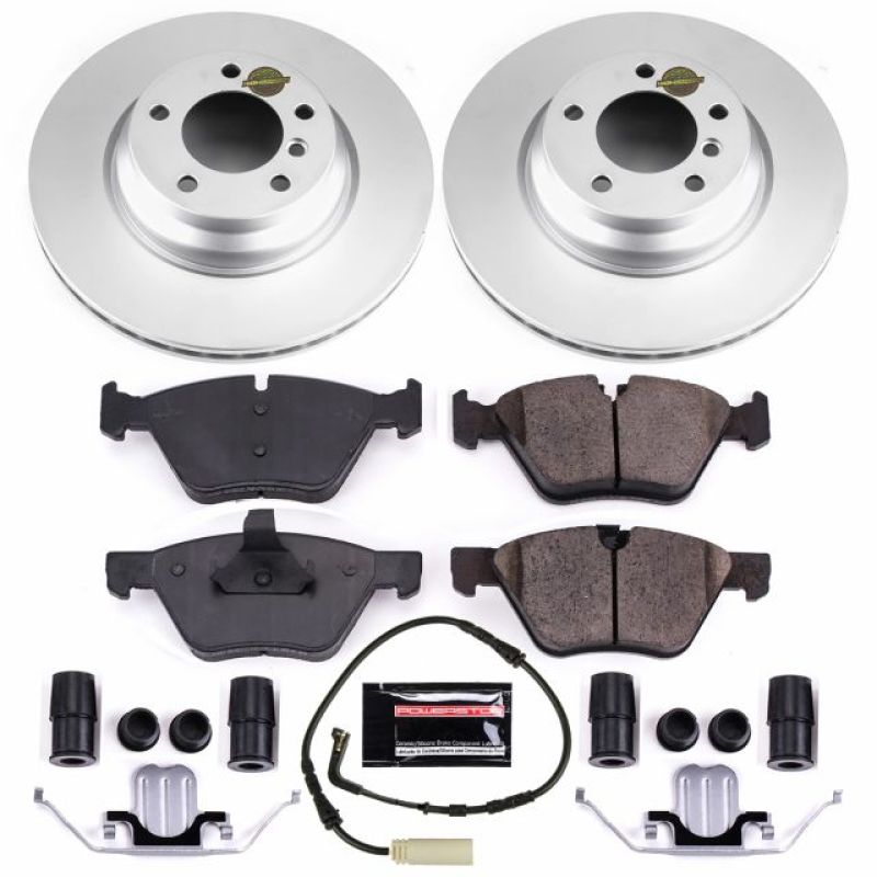 BMW 3 Series Brake Kit - Front - PowerStop - Z23 Evolution Sport Coated - 2006