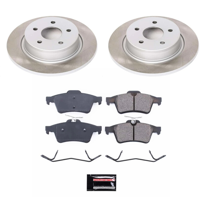 BMW X5 Brake Kit - Front + Rear - PowerStop - Z23 Evolution Sport Coated - `00-`06