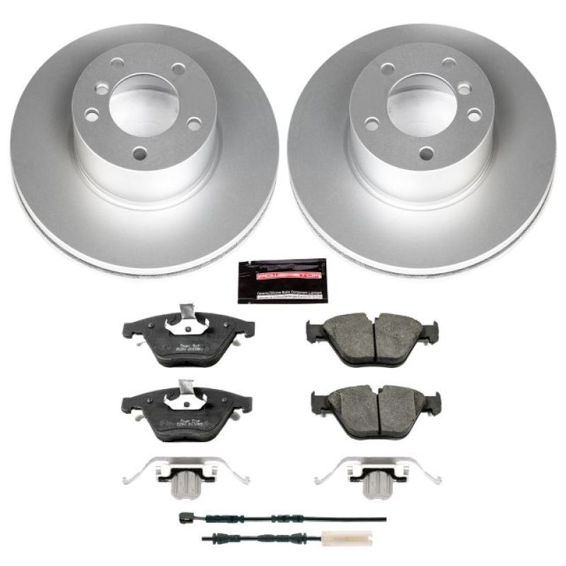 BMW X1 Brake Kit - Front - PowerStop - Z23 Evolution Sport Coated + Carbon-Fiber Ceramic Pads - `13-`15 BMW X1 Brake Kit - Front - PowerStop - Z23 Evolution Sport Coated + Carbon-Fiber Ceramic Pads - `13-`15