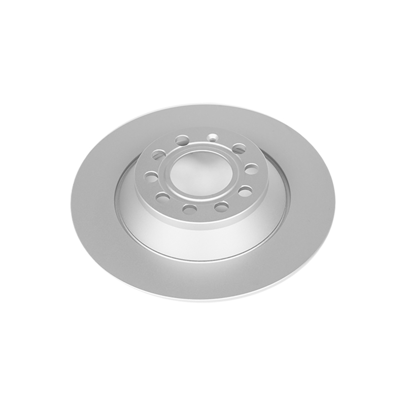 Audi A6 Brake Rotor (1) - Rear - PowerStop - Evolution High Carbon Geomet Coated - `05-`11