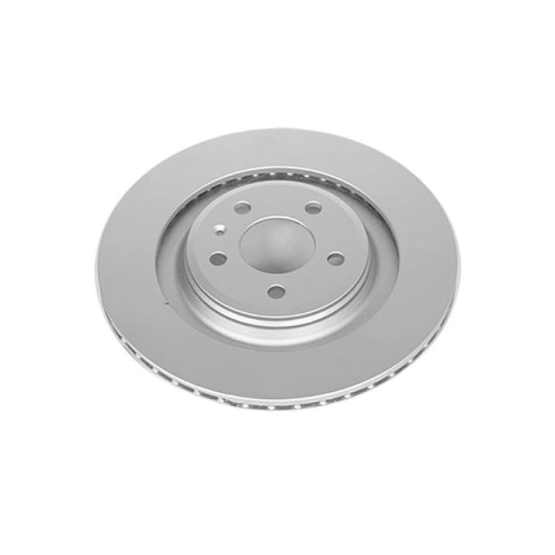 Audi S4 Brake Rotor (1) - Rear - PowerStop - Evolution High Carbon Geomet Coated - 2010