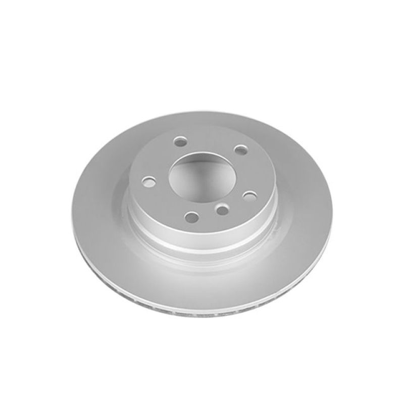 BMW 3 Series Brake Rotor (1) - Rear - PowerStop - Evolution High Carbon Geomet Coated - Silver - 2006
