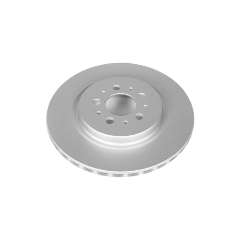 Volvo S60 Brake Rotor (1) - Rear - PowerStop - Evolution High Carbon Geomet Coated - `04-`07