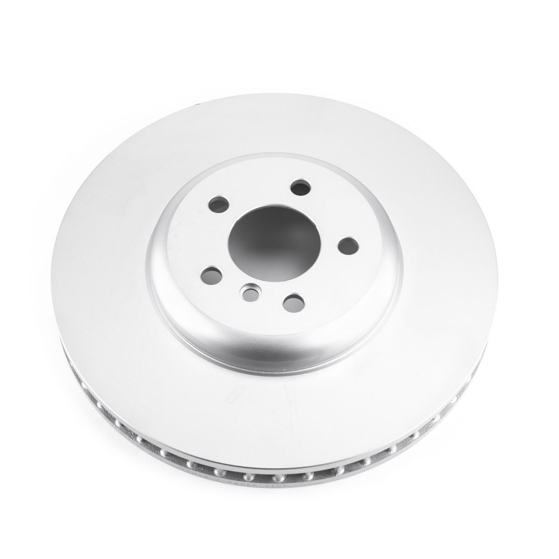 BMW 7 Series Brake Rotor (1) - Front Right - PowerStop - Evolution High Carbon Geomet Coated - `09-`15