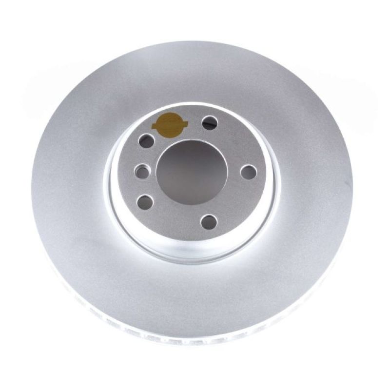 BMW 7 Series Brake Rotor (1) - Front Left - PowerStop - Evolution High Carbon Geomet Coated - Silver - 2015 BMW 7 Series Brake Rotor (1) - Front Left - PowerStop - Evolution High Carbon Geomet Coated - Silver - 2015