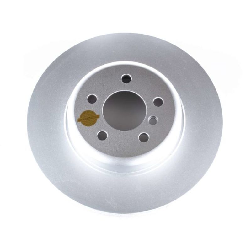 BMW Alpina B6 Gran Coupe Brake Rotor (1) - Rear - PowerStop - Evolution High Carbon Geomet Coated - Silver - `15-`19 BMW Alpina B6 Gran Coupe Brake Rotor (1) - Rear - PowerStop - Evolution High Carbon Geomet Coated - Silver - `15-`19