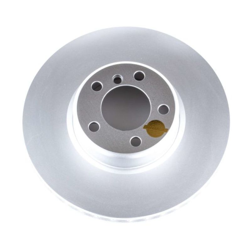 BMW ActiveHybrid 3 Brake Rotor (1) - Front - PowerStop - Evolution High Carbon Geomet Coated - Silver - `13-`15 BMW ActiveHybrid 3 Brake Rotor (1) - Front - PowerStop - Evolution High Carbon Geomet Coated - Silver - `13-`15