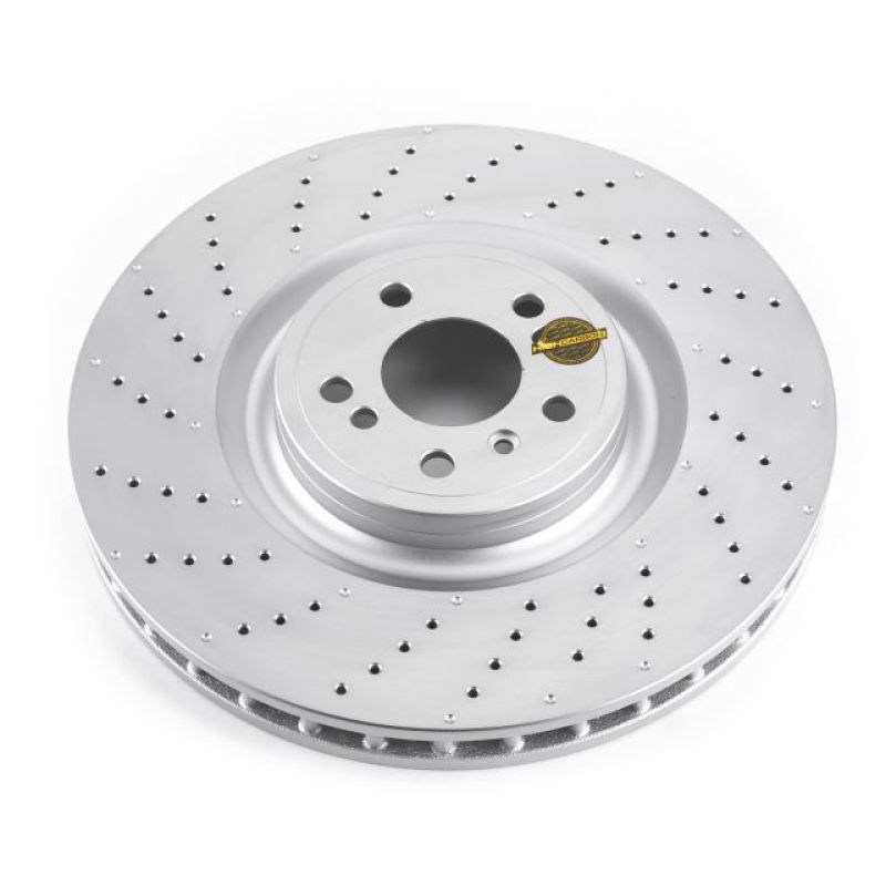 Mercedes-Benz GL350 Brake Rotor (1) - Front - PowerStop - Evolution High Carbon Geomet Coated - `13-`16 Mercedes-Benz GL350 Brake Rotor (1) - Front - PowerStop - Evolution High Carbon Geomet Coated - `13-`16