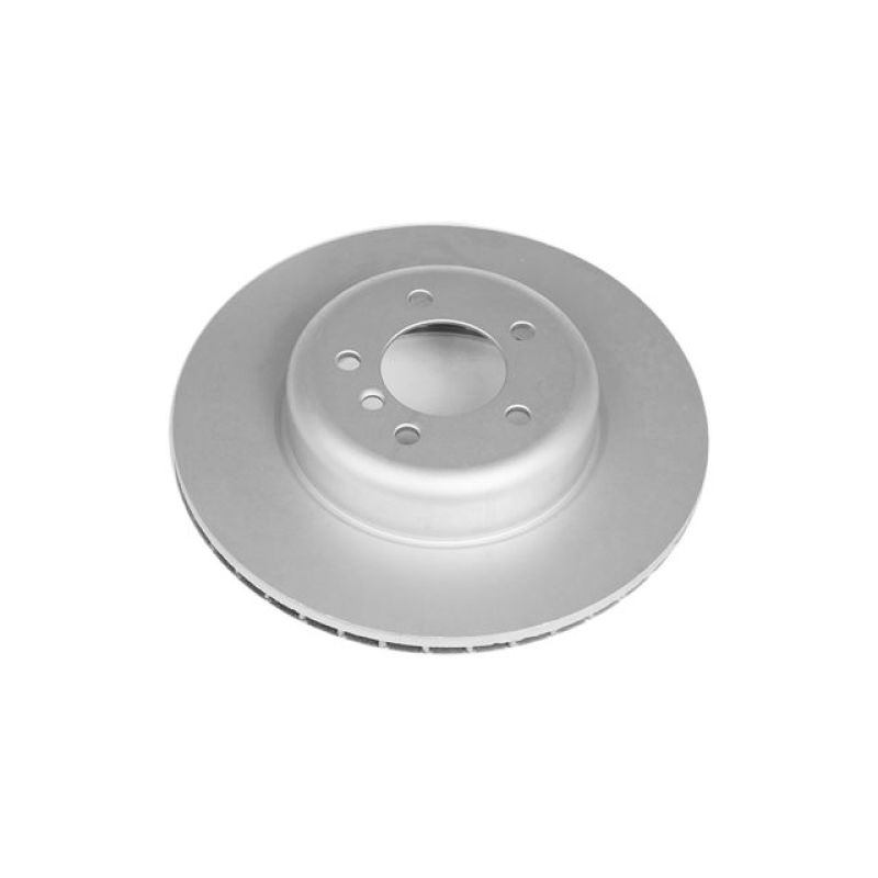 BMW 535i Brake Rotor (1) - Front - PowerStop - Evolution High Carbon Geomet Coated - Silver - `08-`10 BMW 535i Brake Rotor (1) - Front - PowerStop - Evolution High Carbon Geomet Coated - Silver - `08-`10