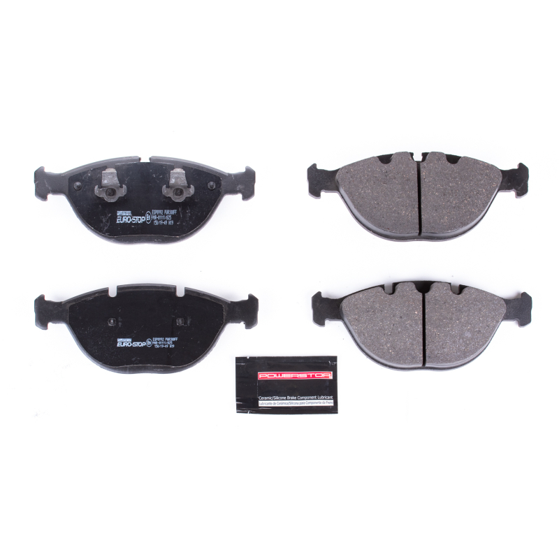 BMW X5 Brake Pads - Front - PowerStop - Euro-Stop ECE-R90 - `05-`06 BMW X5 Brake Pads - Front - PowerStop - Euro-Stop ECE-R90 - `05-`06