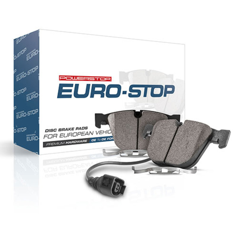 BMW 2 Series Brake Pads - Rear - PowerStop - Euro-Stop ECE-R90 - `14-`16