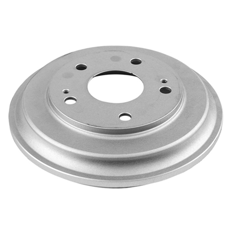 Honda Civic Brake Drum - Rear - PowerStop - Premium, High Temp Coated - Silver - `06-`15