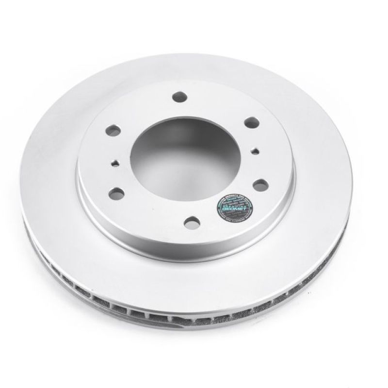 Mitsubishi Montero Brake Rotor (1) - Front - PowerStop - Evolution Geomet Coated - `00-`06 Mitsubishi Montero Brake Rotor (1) - Front - PowerStop - Evolution Geomet Coated - `00-`06
