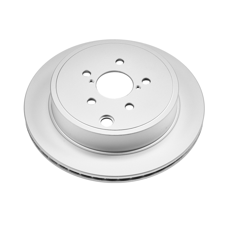 Toyota GR86 Brake Rotor (1) - Rear - PowerStop - Evolution Geomet Coated - Silver - `17-`20