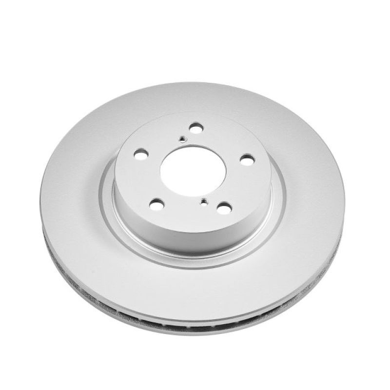 Saab 9-2X Brake Rotor (1) - Front - PowerStop - Evolution Geomet Coated - Silver - `05-`06 Saab 9-2X Brake Rotor (1) - Front - PowerStop - Evolution Geomet Coated - Silver - `05-`06