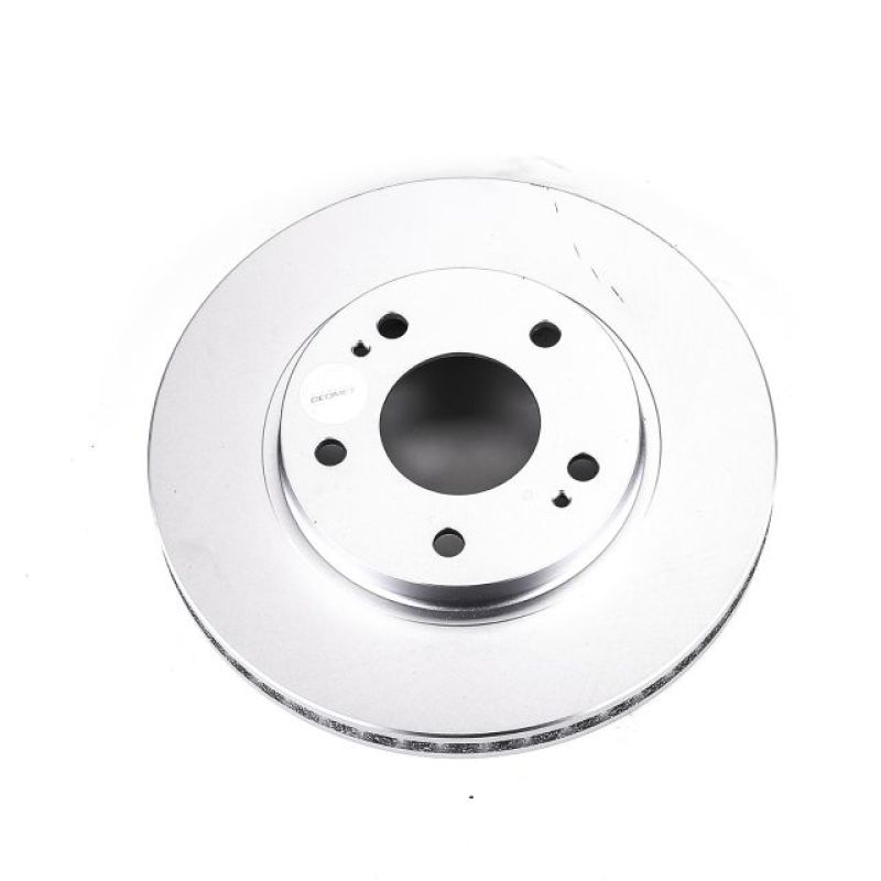 Dodge Stratus Brake Rotor (1) - Front - PowerStop - Evolution Geomet Coated - Silver - `01-`05 Dodge Stratus Brake Rotor (1) - Front - PowerStop - Evolution Geomet Coated - Silver - `01-`05