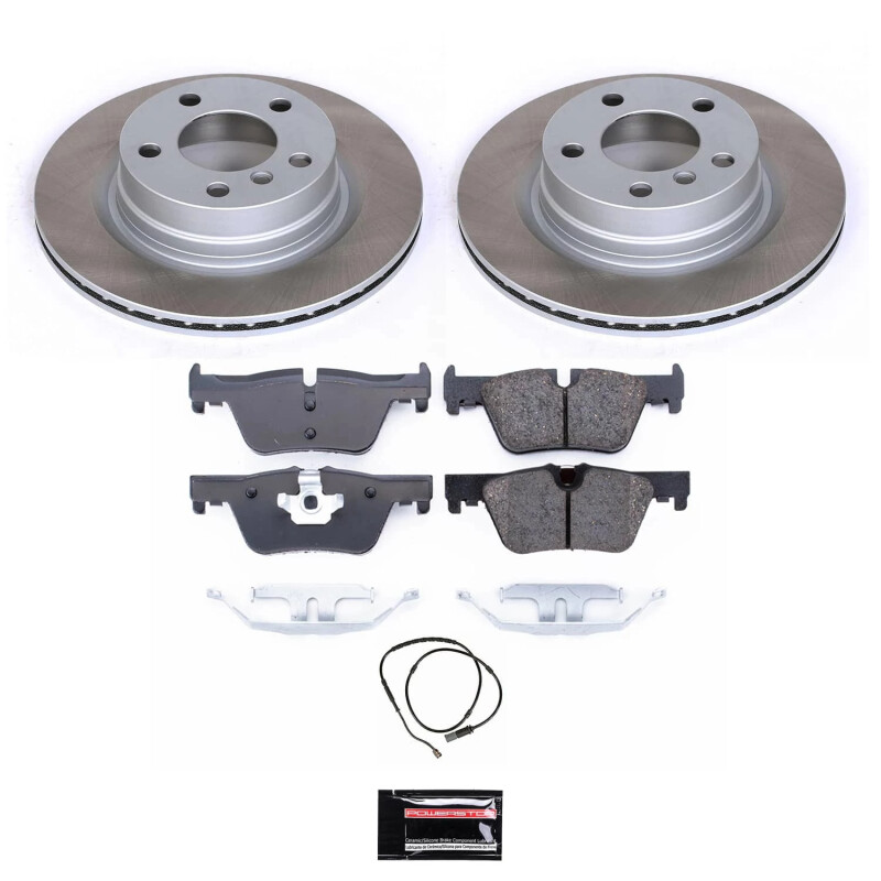 Toyota Avalon Brake Kit - Front + Rear - PowerStop - Z23 Evolution Sport - `00-`04