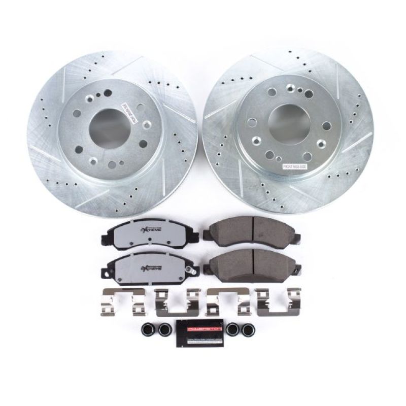 Cadillac Escalade Brake Kit - Front - PowerStop - Z36 Truck & Tow Brake Upgrade Kit - `07-`08 Cadillac Escalade Brake Kit - Front - PowerStop - Z36 Truck & Tow Brake Upgrade Kit - `07-`08