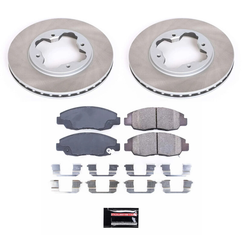 Lincoln Navigator Brake Kit - Front + Rear - PowerStop - Z23 Evolution Sport - `00-`02