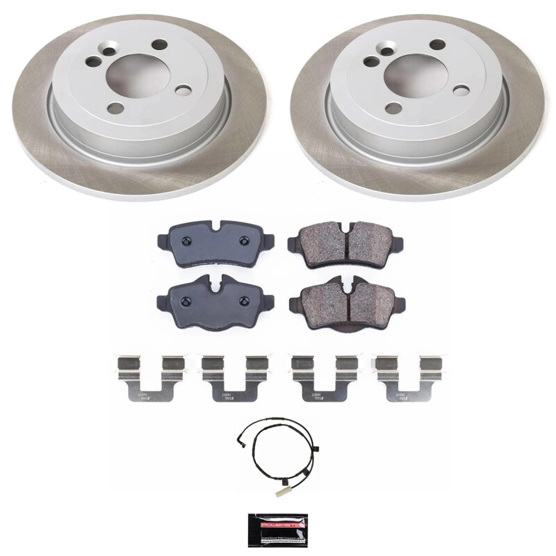 Dodge Ram 2500 Brake Kit - Front + Rear - PowerStop - Z23 Evolution Sport + Carbon-Fiber Ceramic Pads + Drilled & Slotted Rotors - `01-`02