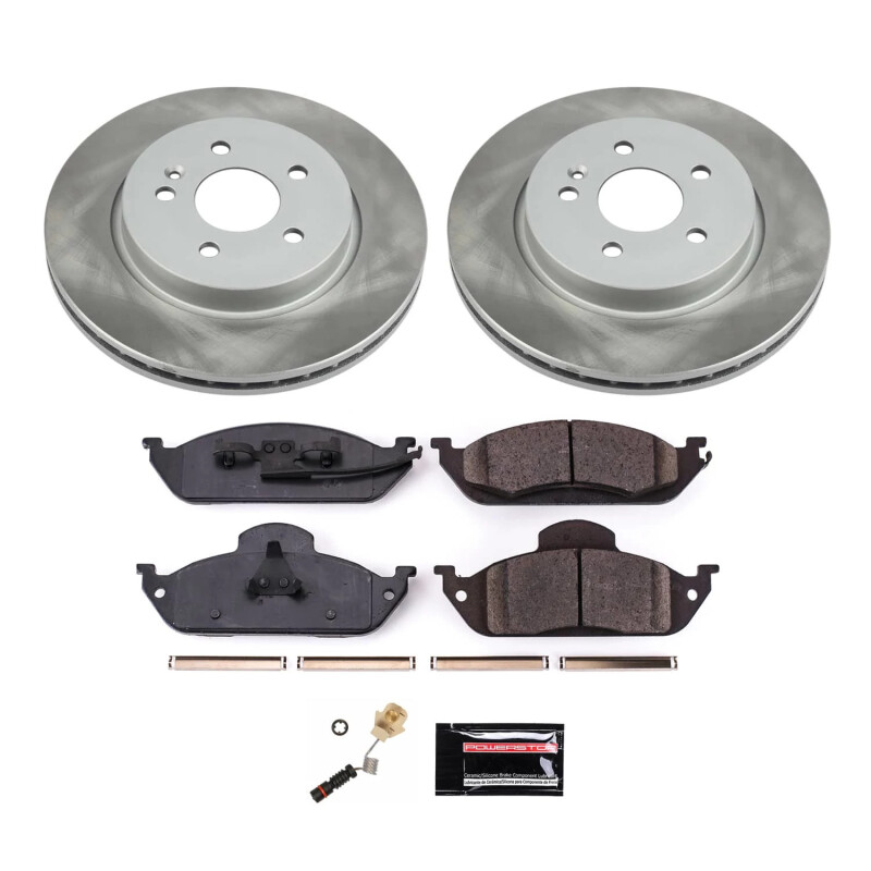 BMW 430i xDrive Gran Coupe Brake Kit - Front + Rear - PowerStop - Drilled & Slotted Rotors + Carbon-Fiber Ceramic Pads - `12-`19 BMW 430i xDrive Gran Coupe Brake Kit - Front + Rear - PowerStop - Drilled & Slotted Rotors + Carbon-Fiber Ceramic Pads - `12-`19