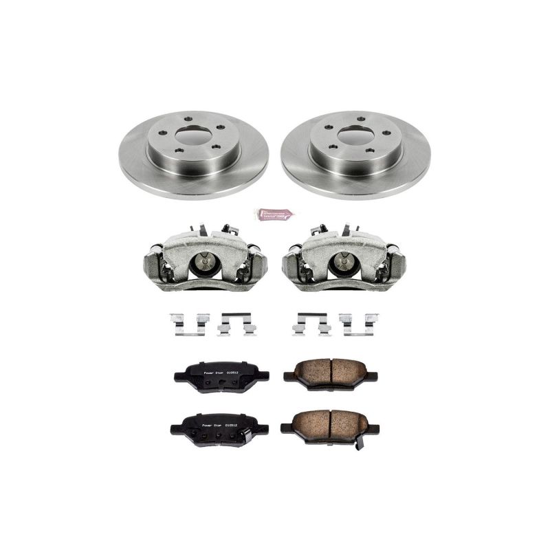 Chevrolet Cobalt Brake Kit - Rear - PowerStop - Autospecialty Rotors + Evolution Ceramic Pads - `05-`08