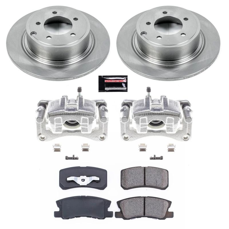 Chrysler Sebring Brake Kit - Rear - PowerStop - Autospecialty Rotors + Evolution Ceramic Pads + Replacement Calipers - `07-`10 Chrysler Sebring Brake Kit - Rear - PowerStop - Autospecialty Rotors + Evolution Ceramic Pads + Replacement Calipers - `07-`10