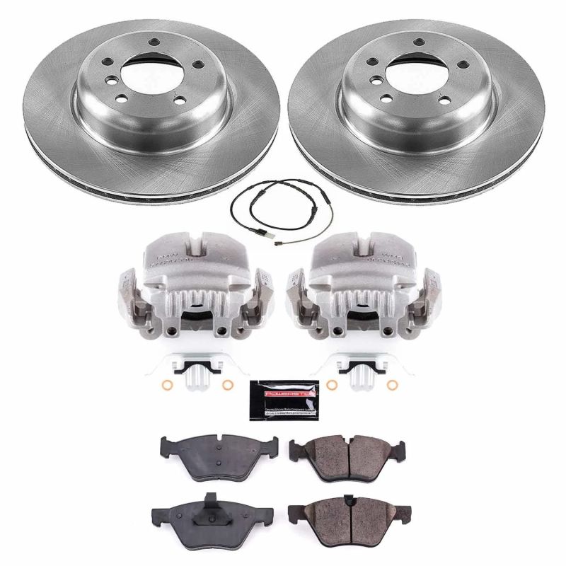 BMW Z4 Brake Kit - Front - PowerStop - Autospecialty Rotors + Evolution Ceramic Pads + Non-Coated Calipers - `09-`16 BMW Z4 Brake Kit - Front - PowerStop - Autospecialty Rotors + Evolution Ceramic Pads + Non-Coated Calipers - `09-`16