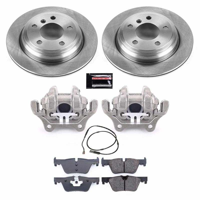 BMW 4 Series Brake Kit - Rear - PowerStop - OE Stock Replacement + Low-Dust Ceramic Pads + Autospecialty Rotors + Non-Coated Calipers - 2016 BMW 4 Series Brake Kit - Rear - PowerStop - OE Stock Replacement + Low-Dust Ceramic Pads + Autospecialty Rotors + Non-Coated Calipers - 2016