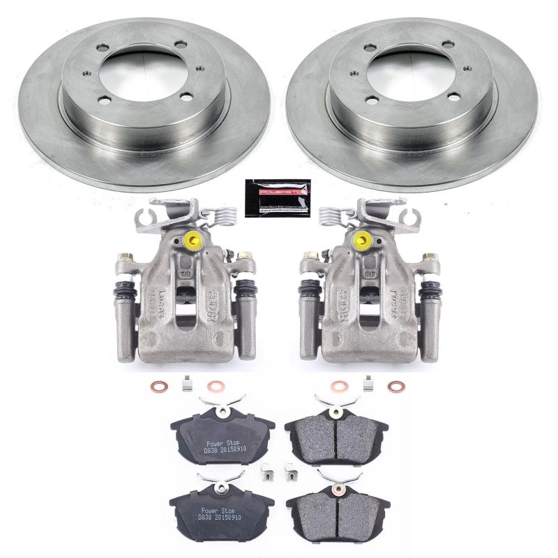Volvo S40 Brake Kit - Rear - PowerStop - Autospecialty Stock Replacement - `00-`04