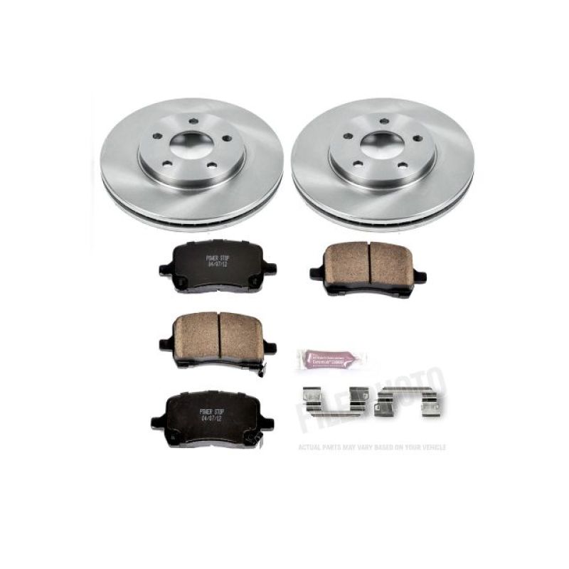 Chevrolet HHR Brake Kit - Front - PowerStop - Z17 Evolution Plus Ceramic Pads + Autospecialty Rotors - `08-`11