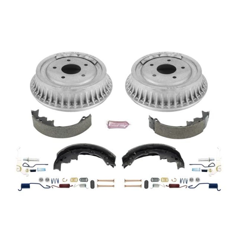 GMC Sonoma Brake Drum Kit - Rear - PowerStop - Stock Replacement Drum + Shoe Kit - `92-`03 GMC Sonoma Brake Drum Kit - Rear - PowerStop - Stock Replacement Drum + Shoe Kit - `92-`03