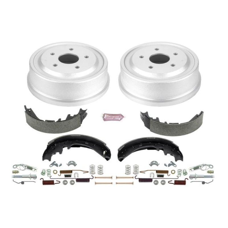 Dodge Ram 1500 Brake Drum Kit - Rear - PowerStop - Autospecialty Drum Kit - `00-`01