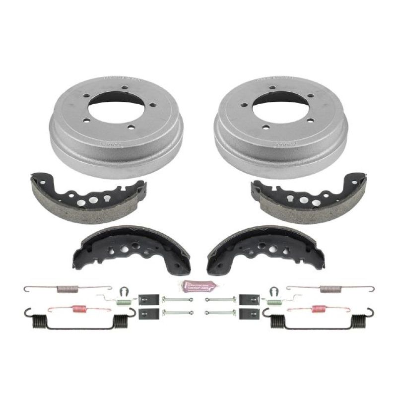 Chevrolet Tracker Brake Drum Kit - Rear - PowerStop - Evolution Premium Coated - `00-`01