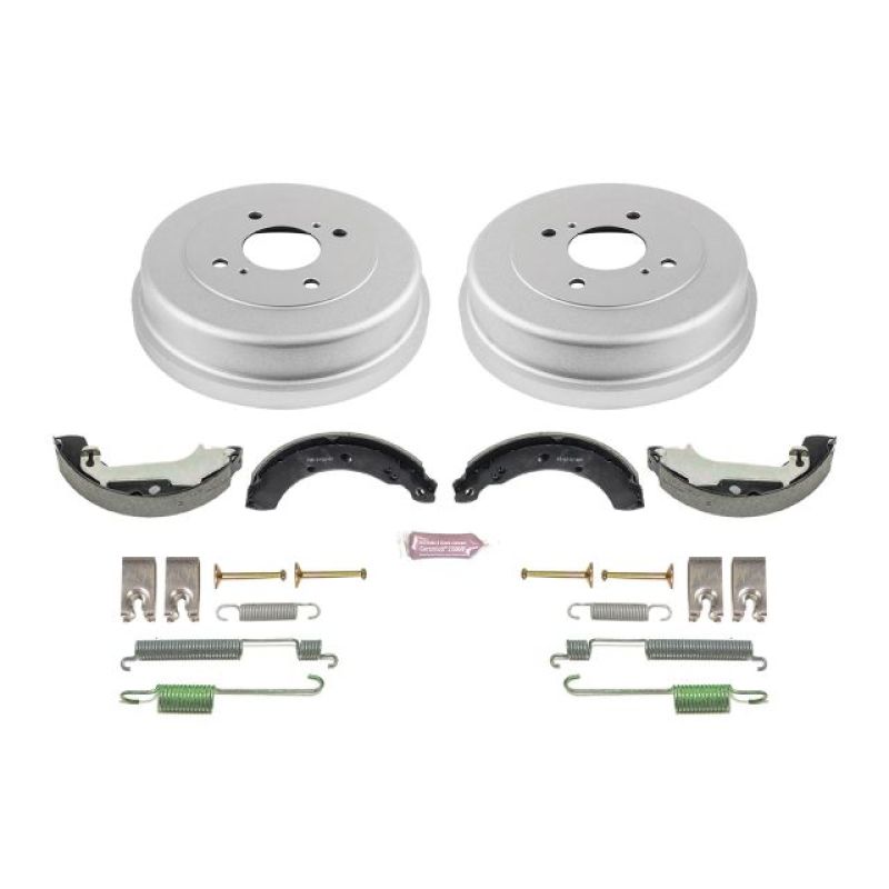 Nissan Altima Brake Drum Kit - Rear - PowerStop - Autospecialty - `99-`01