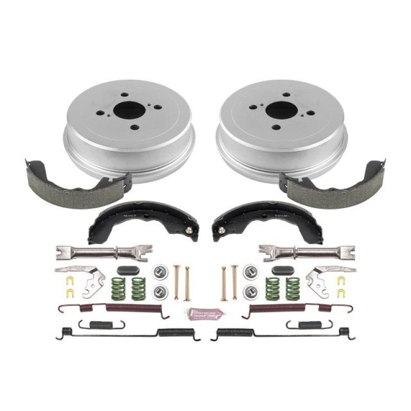 Pontiac Vibe Brake Drum Kit - Rear - PowerStop - Autospecialty - `03-`08